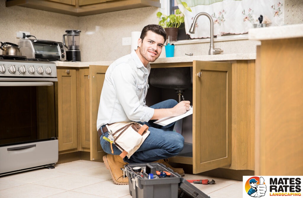 Emergency plumber checking the issue